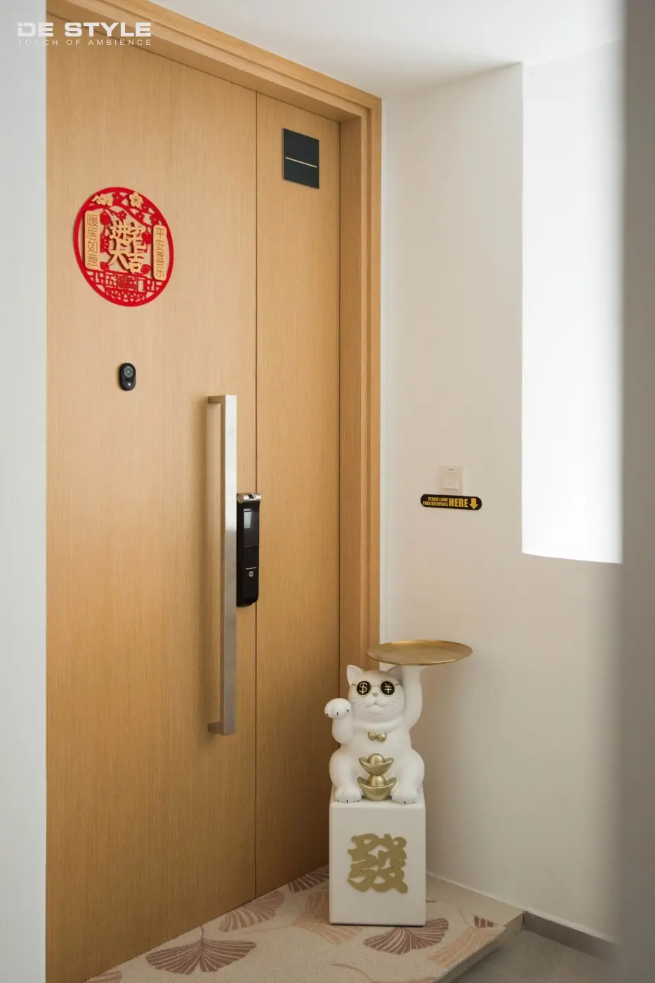 De Style Interior - Minimalistic / Scandinavian - Entrance - New Condo - $50,000