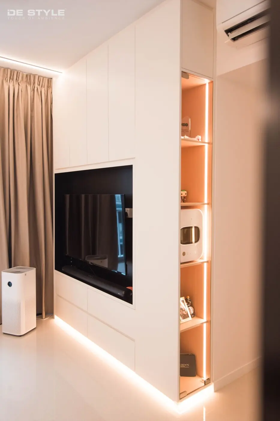 De Style Interior - Minimalistic / Scandinavian - Living - New Condo - $50,000