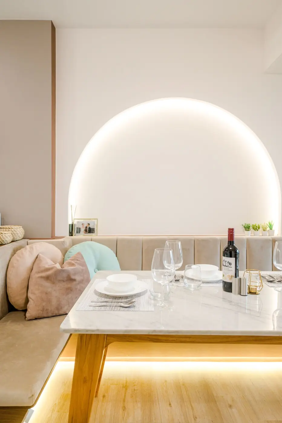 Brown Studio - Minimalistic / Scandinavian - Dining Room - New HDB - $50,000