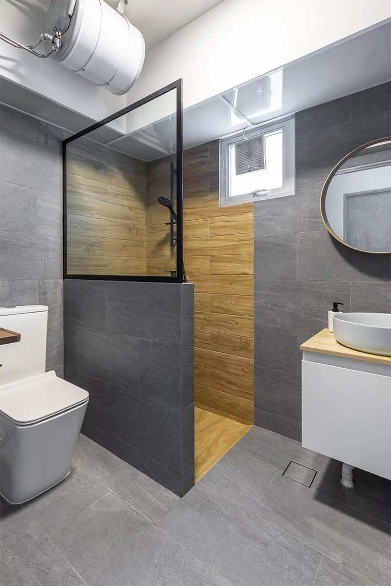 Brown Studio - Minimalistic / Scandinavian - Common Toilet - Resale HDB - $47,000