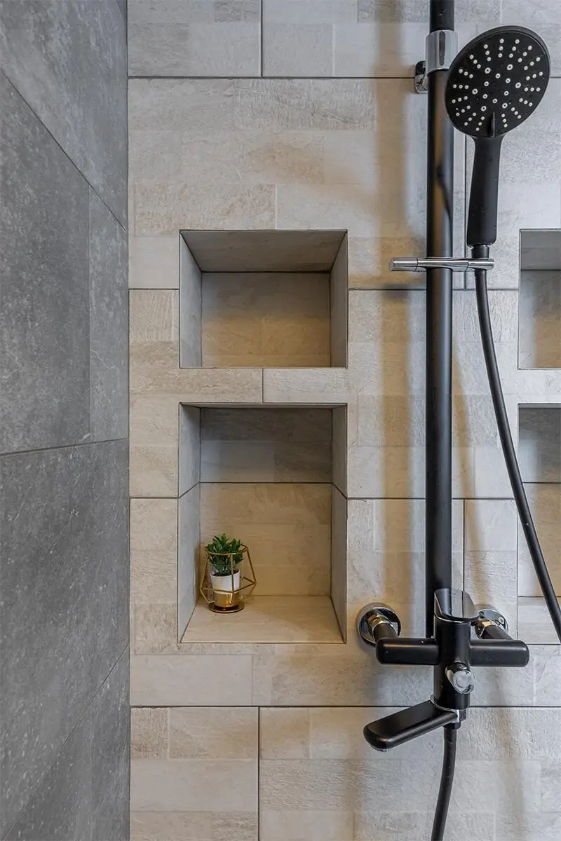 Brown Studio - Minimalistic / Scandinavian - Master Toilet - Resale HDB - $47,000
