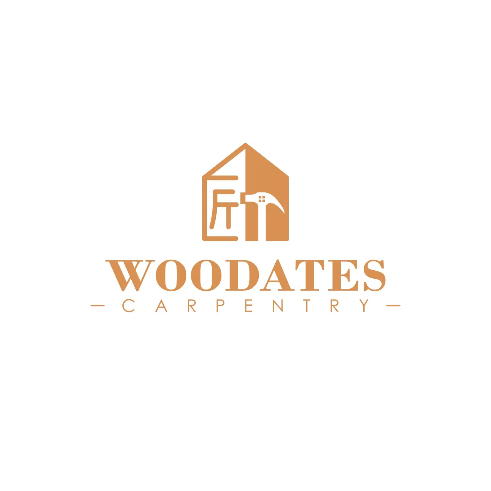 Woodates Carpentry's logo