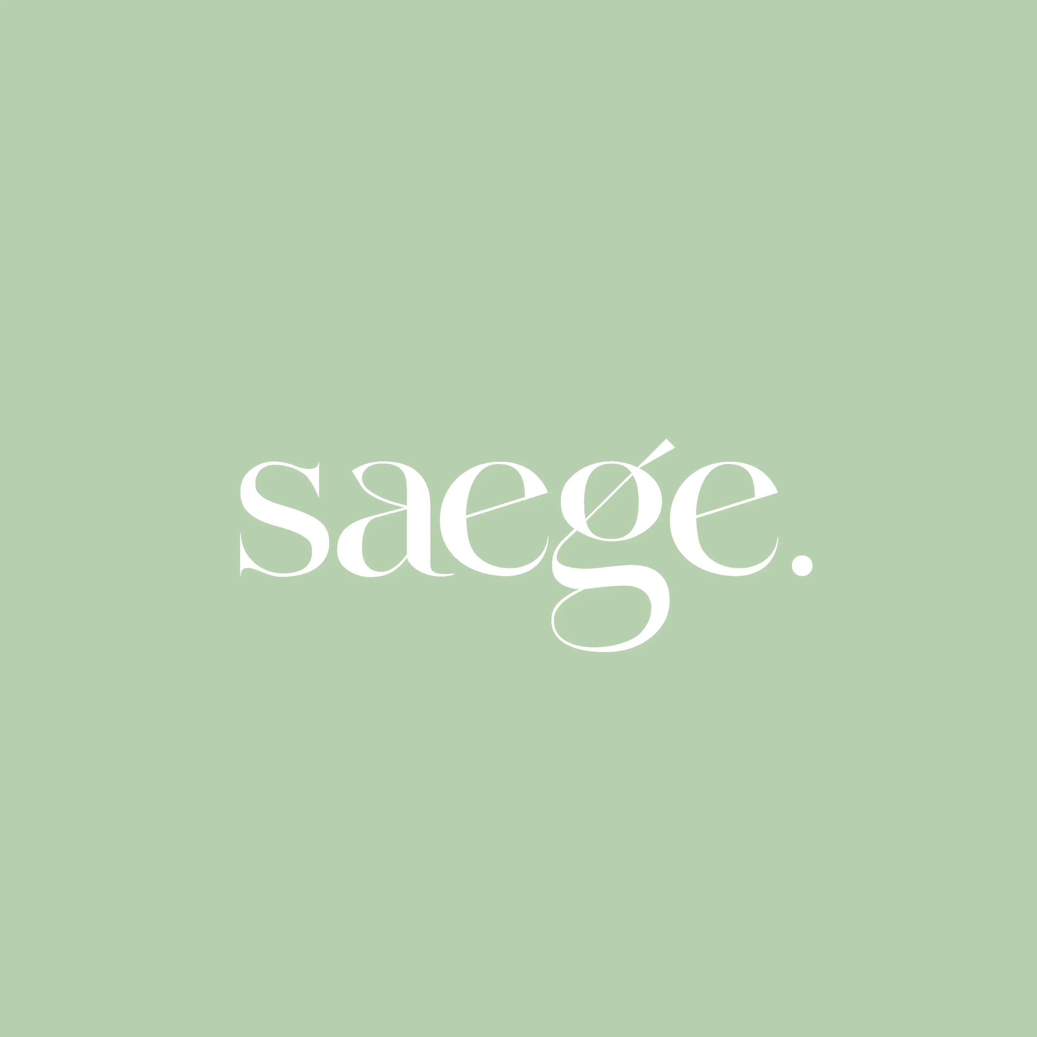 Saege's logo