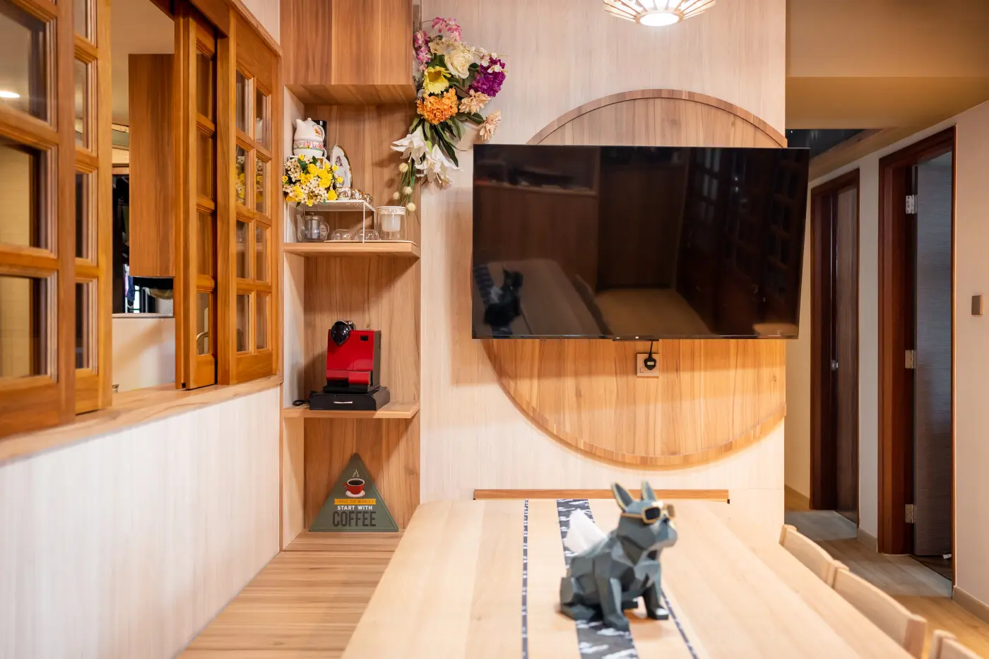 Interior Artist - Minimalistic / Scandinavian - Dining Room - Resale Condo - $130,000