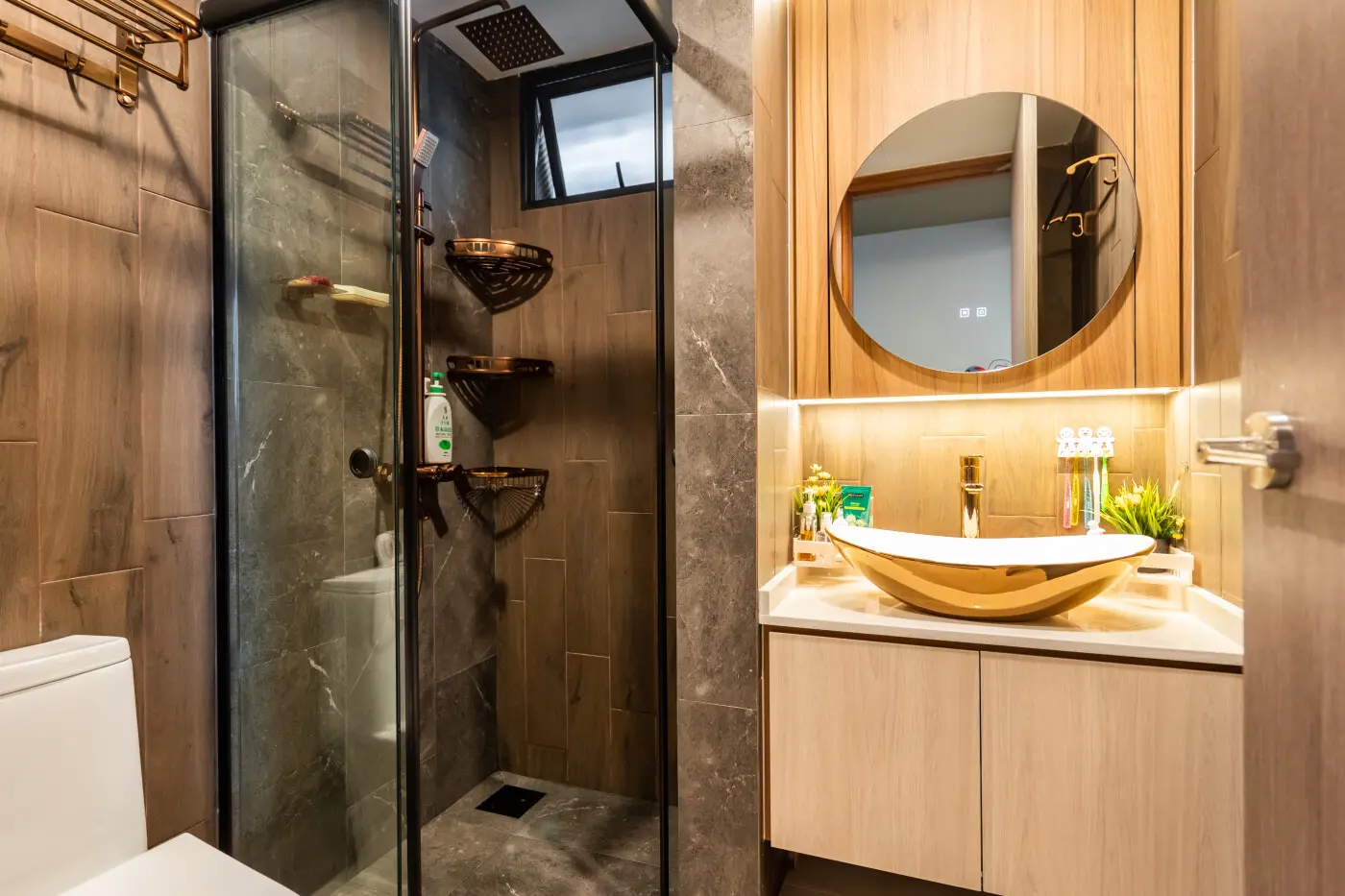 Interior Artist - Minimalistic / Scandinavian - Common Bathroom - Resale Condo - $130,000