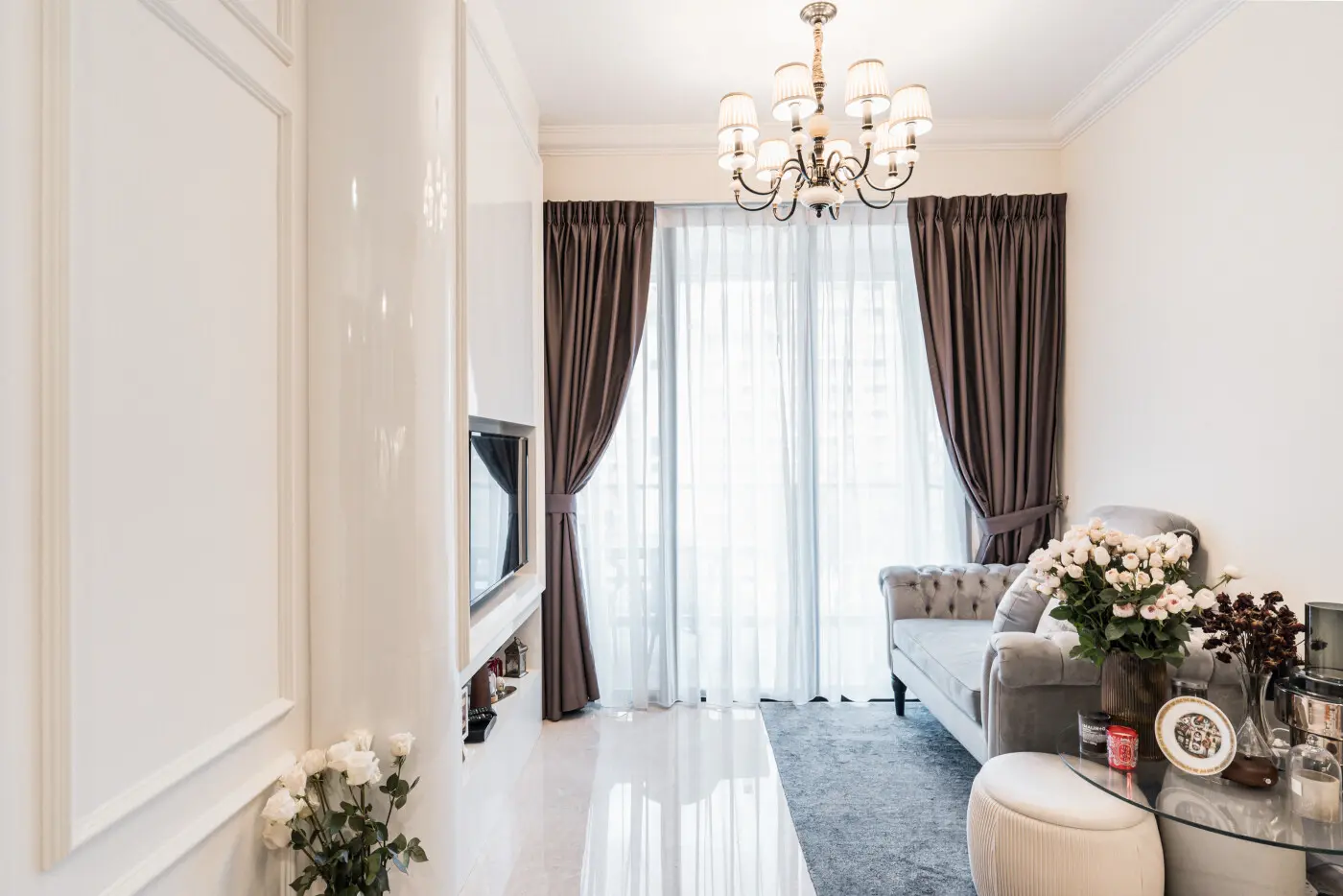 Interior Artist - Modern / Contemporary - Living Room - Resale Condo - $43,000