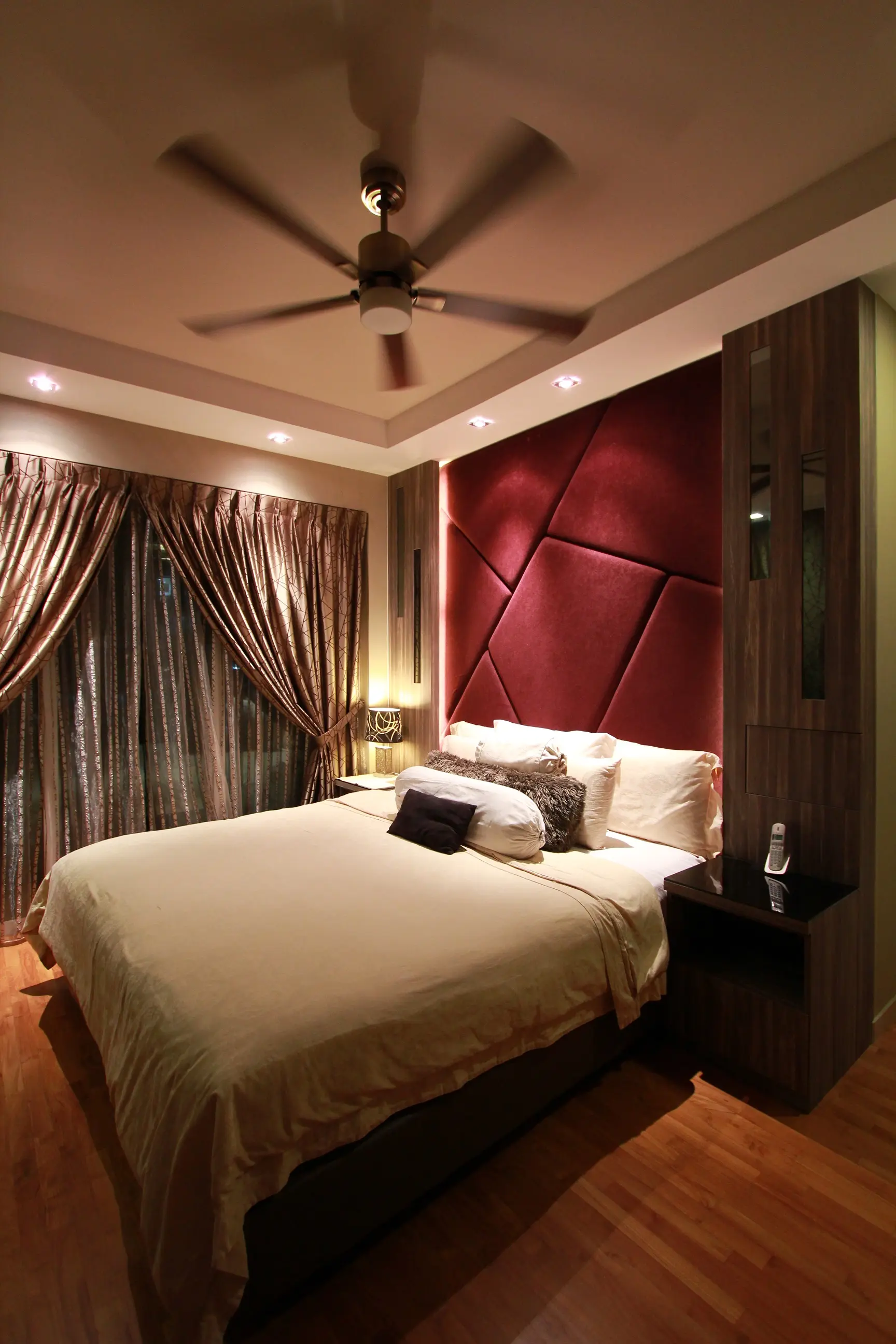 June Interior Design - Balinese / Bohemian - Master Bedroom - New Condo - $35,000