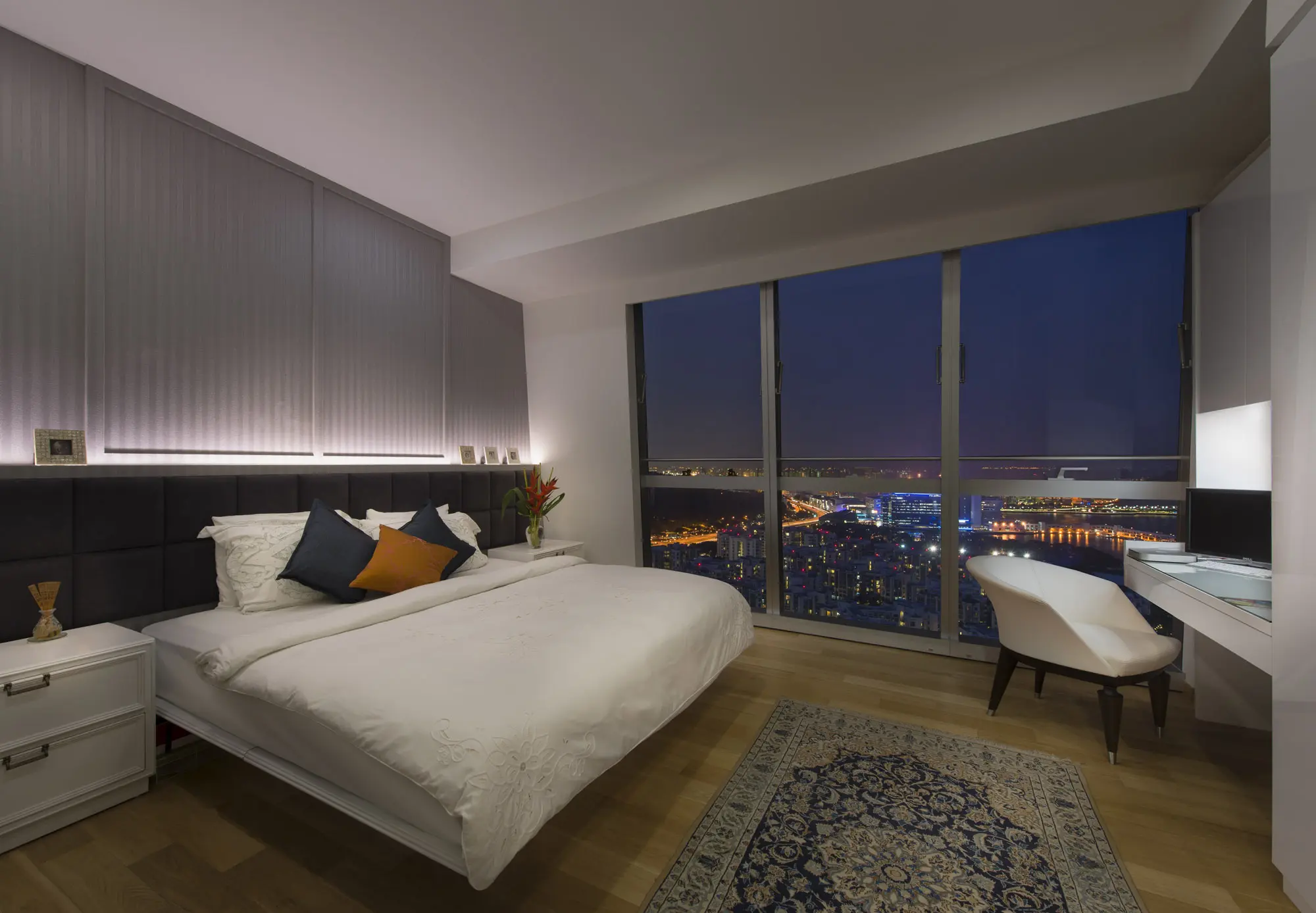 June Interior Design - Luxury / Glamorous - Master Bedroom - New Condo - $40,000