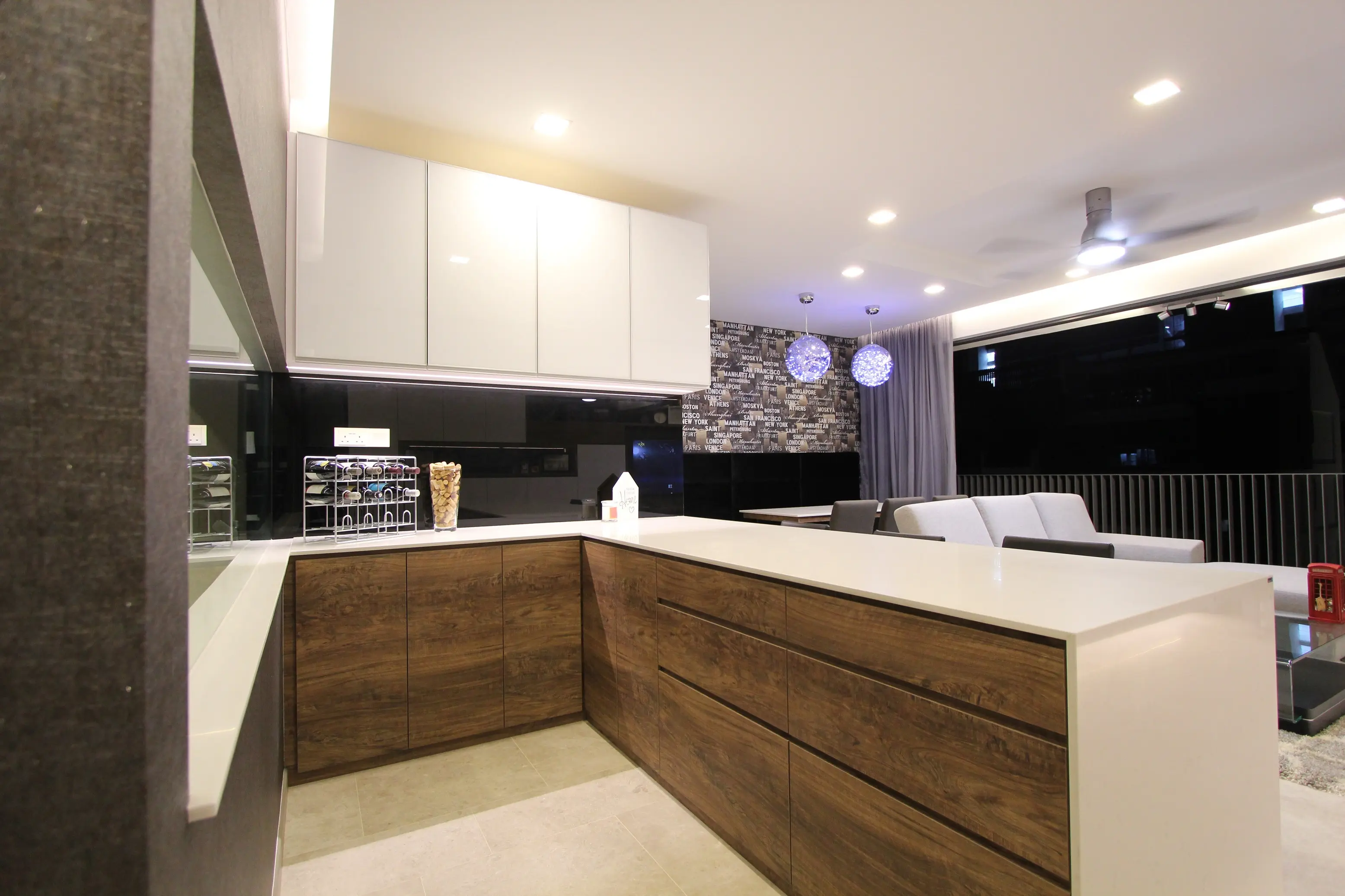 June Interior Design - Modern / Contemporary - Dry Kitchen - New Condo - $45,000