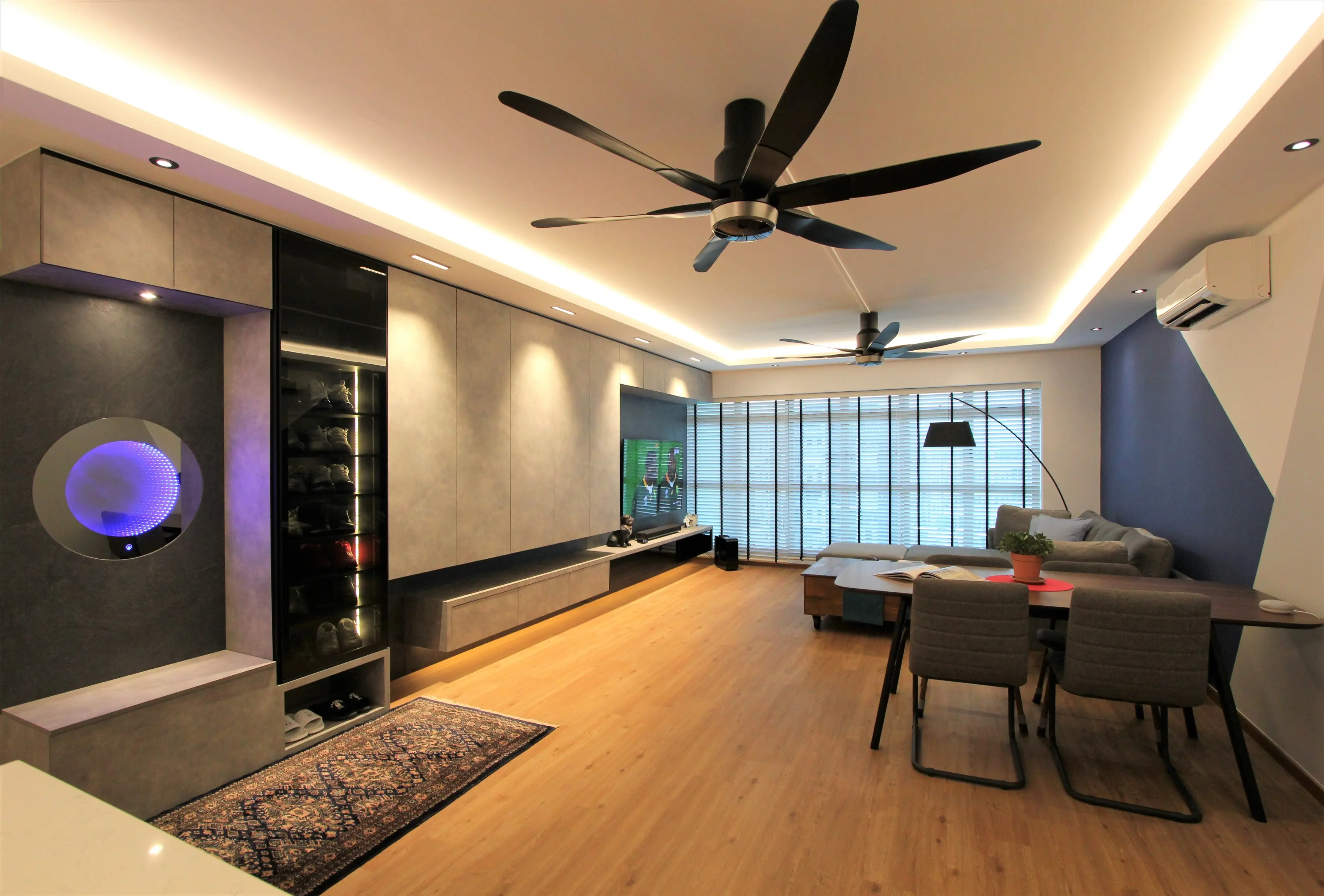 June Interior Design - Artistic / Eclectic - Living Area - Resale HDB - $59,999