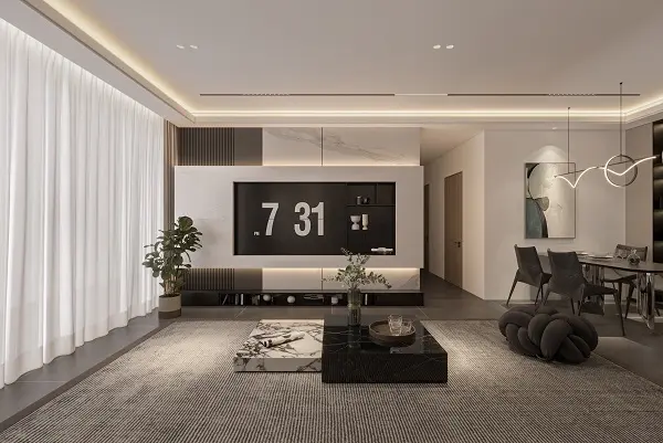 Dezign121 - Luxury / Glamorous - Living & Dining - New Condo - $89,000