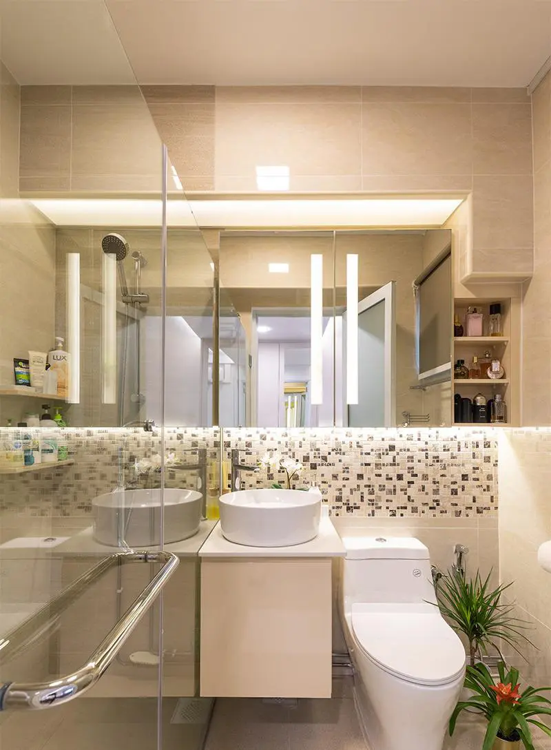 Dezign121 - Luxury / Glamorous - Bathroom - Resale HDB - $91,000