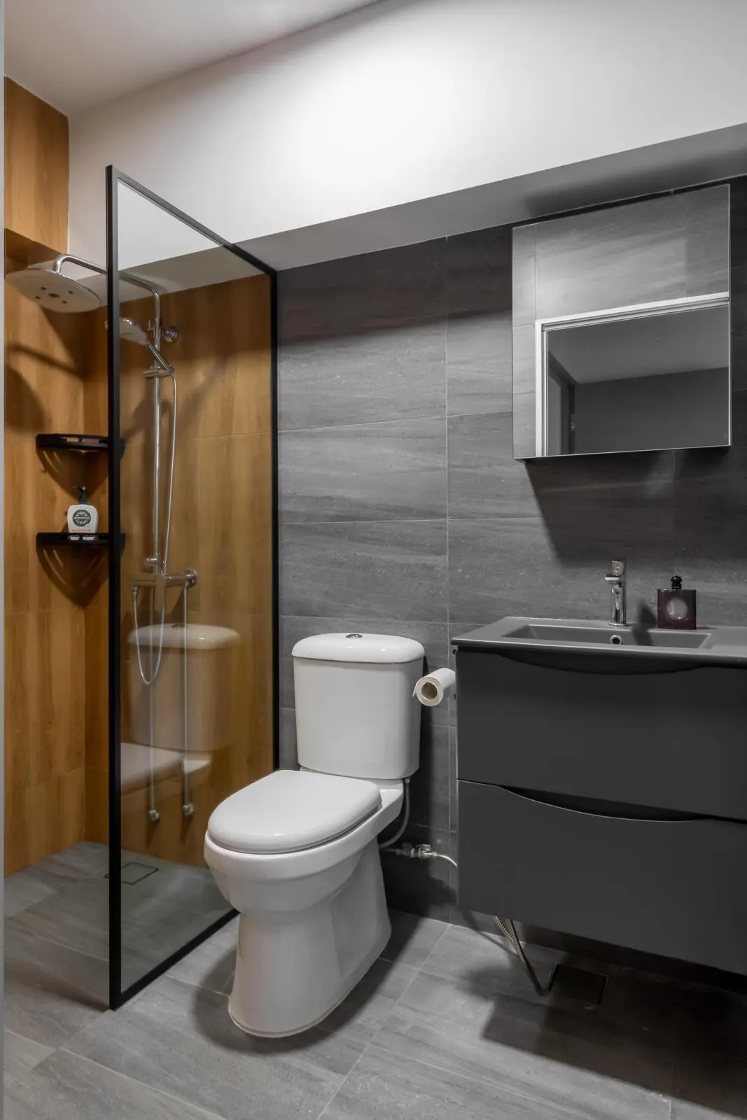 Imperial Concepts - Minimalistic / Scandinavian - Master Bathroom - Resale HDB - $40,000