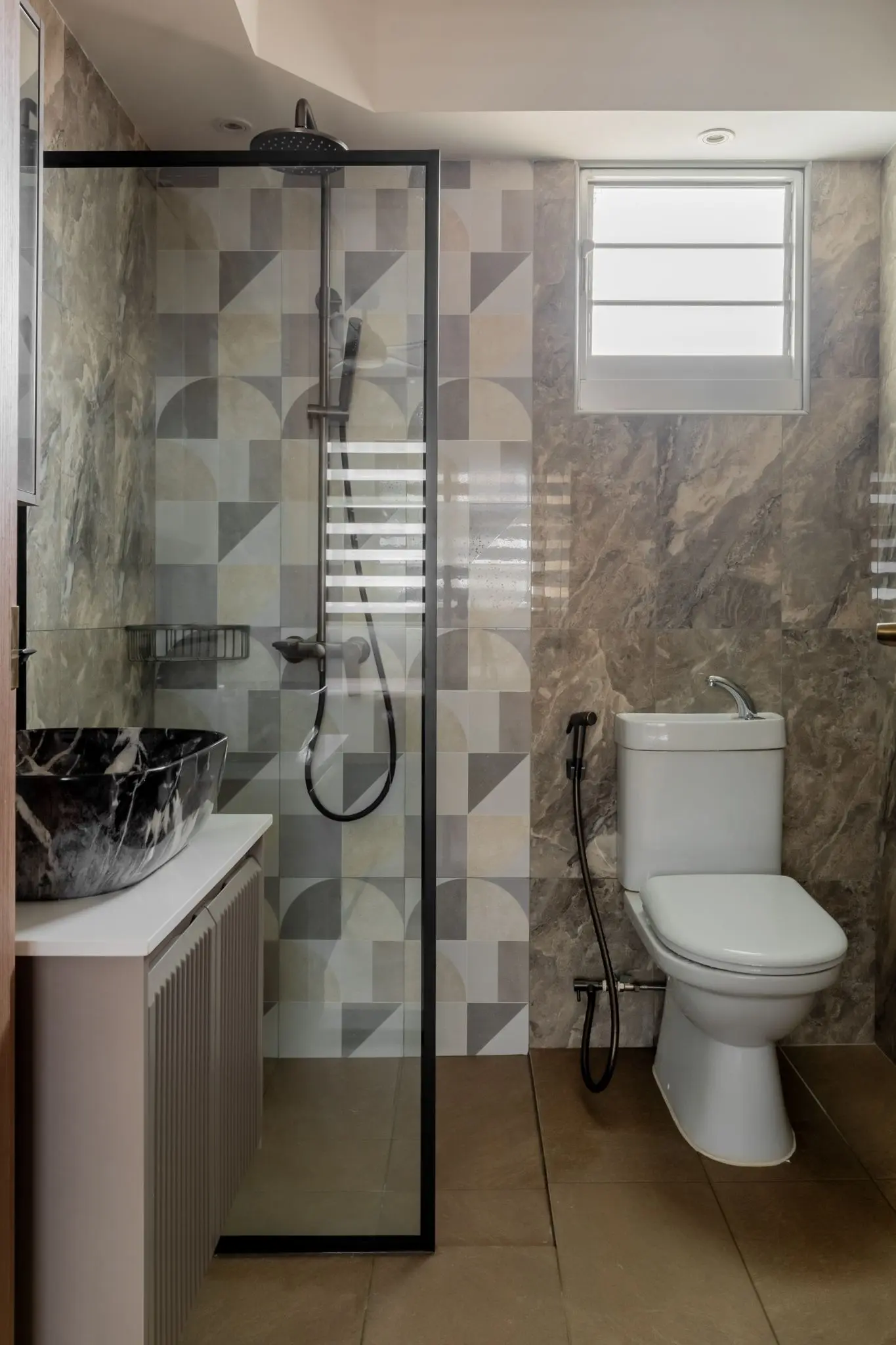 Imperial Concepts - Modern / Contemporary - Master Bathroom - New HDB - $55,000