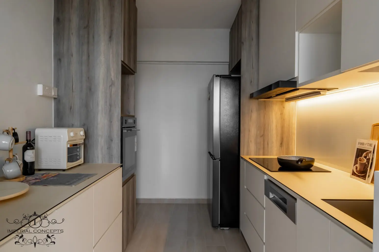 Imperial Concepts - Minimalistic / Scandinavian - Kitchen - Resale HDB - $78,000