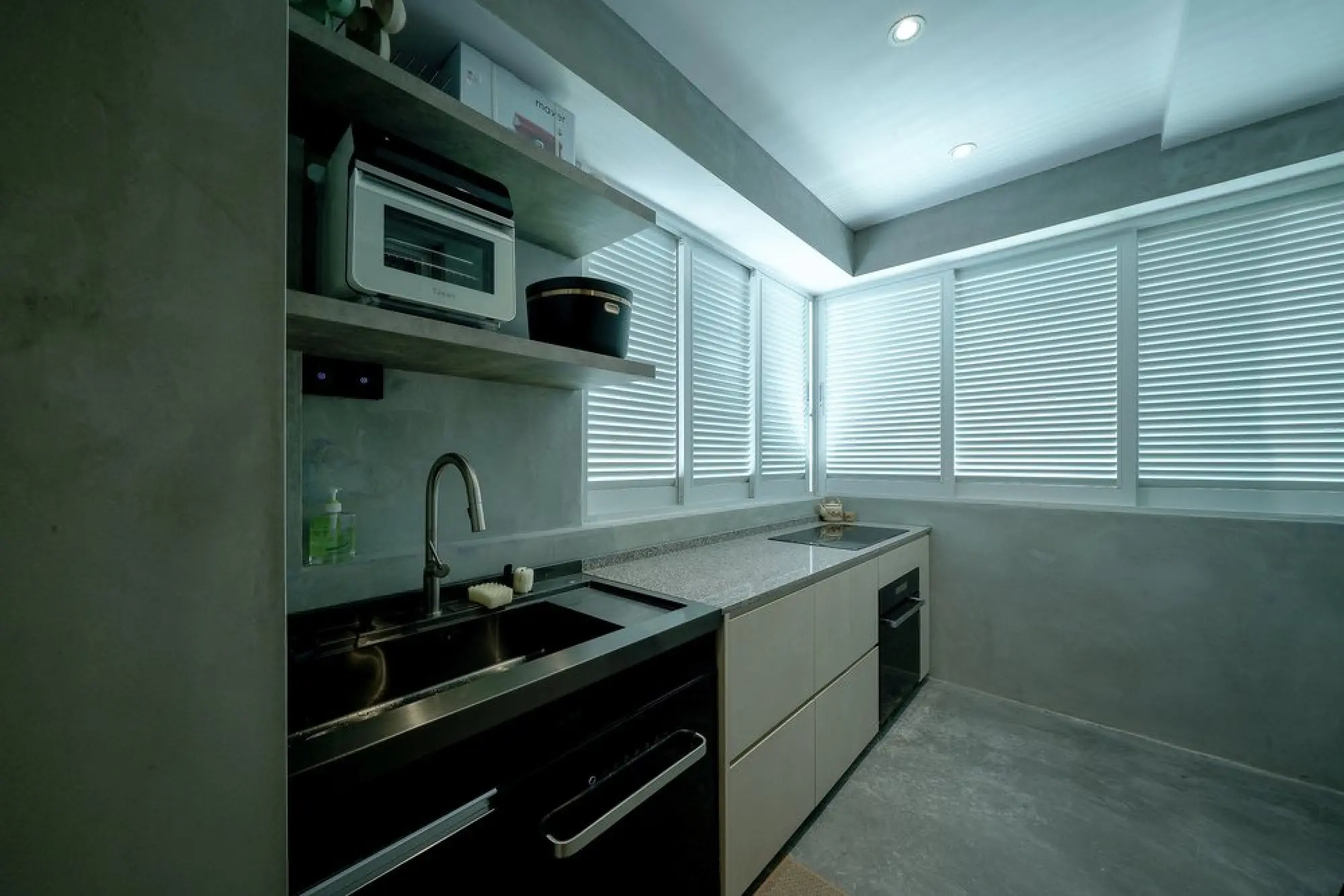 Ngieng Spatial Design - Minimalistic / Scandinavian - Kitchen Area - Resale Condo - $125,000