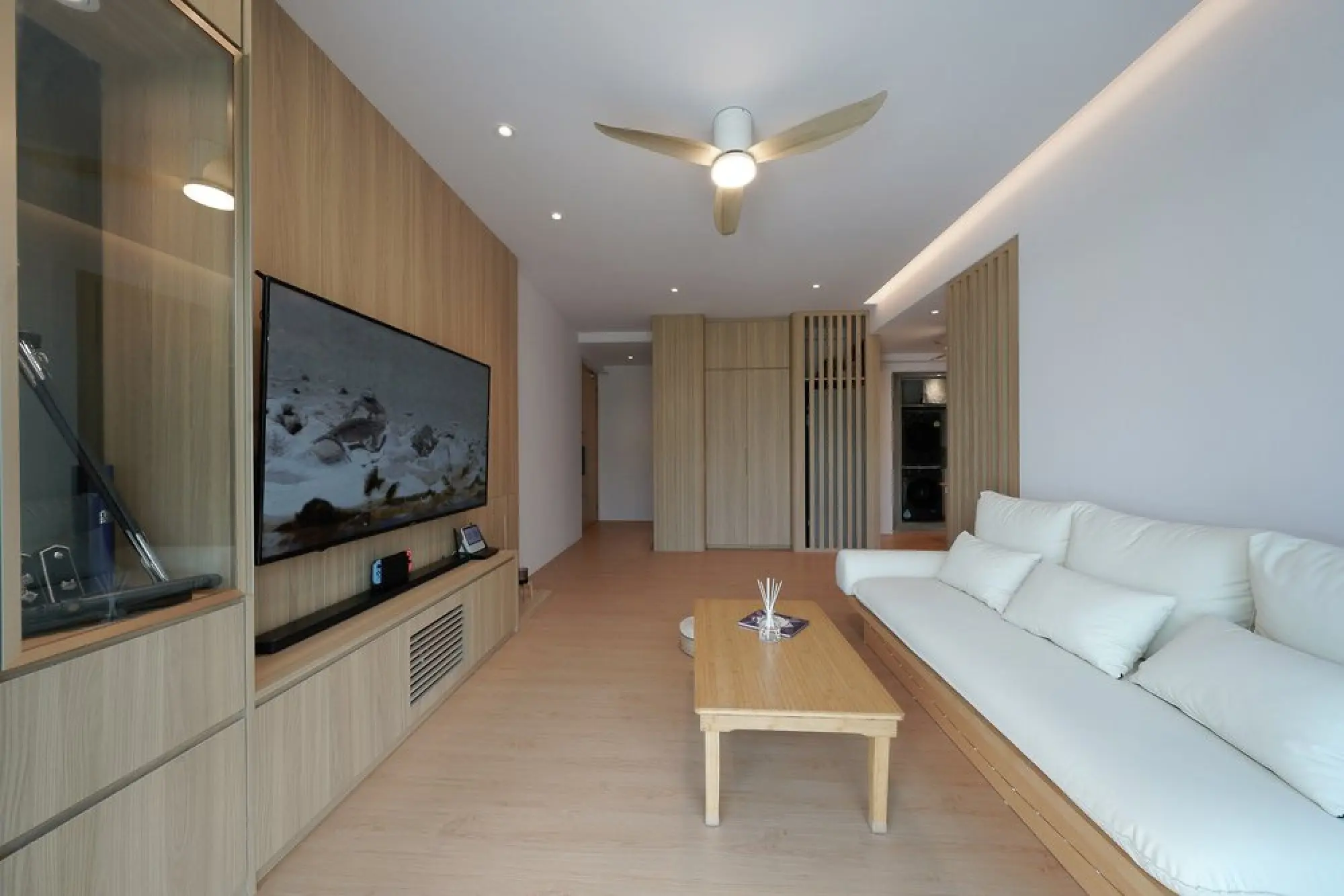 Ngieng Spatial Design - Minimalistic / Scandinavian - Living Area - Resale Condo - $125,000