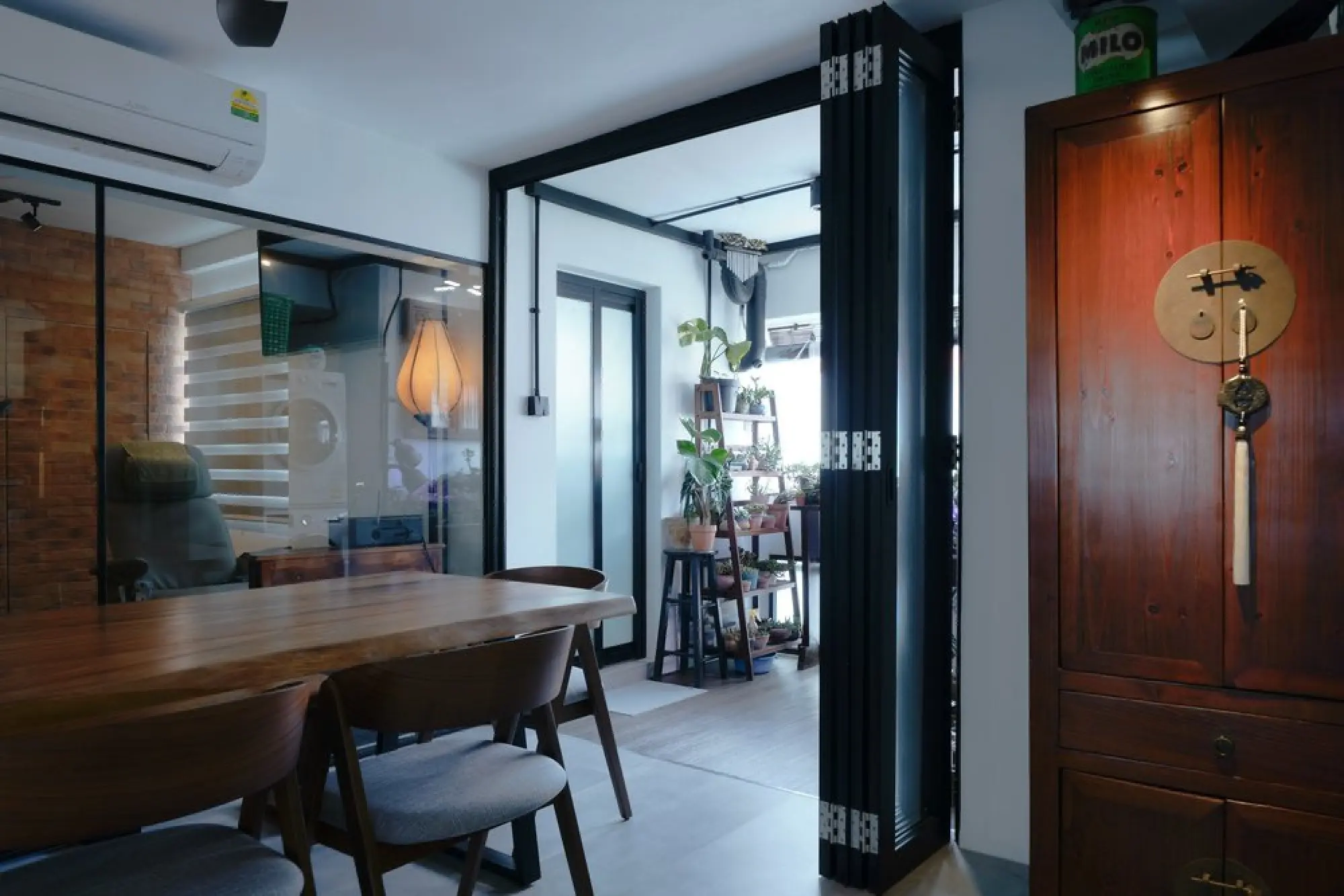 Ngieng Spatial Design - Industrial / Raw - Dining Area - Resale HDB - $180,000
