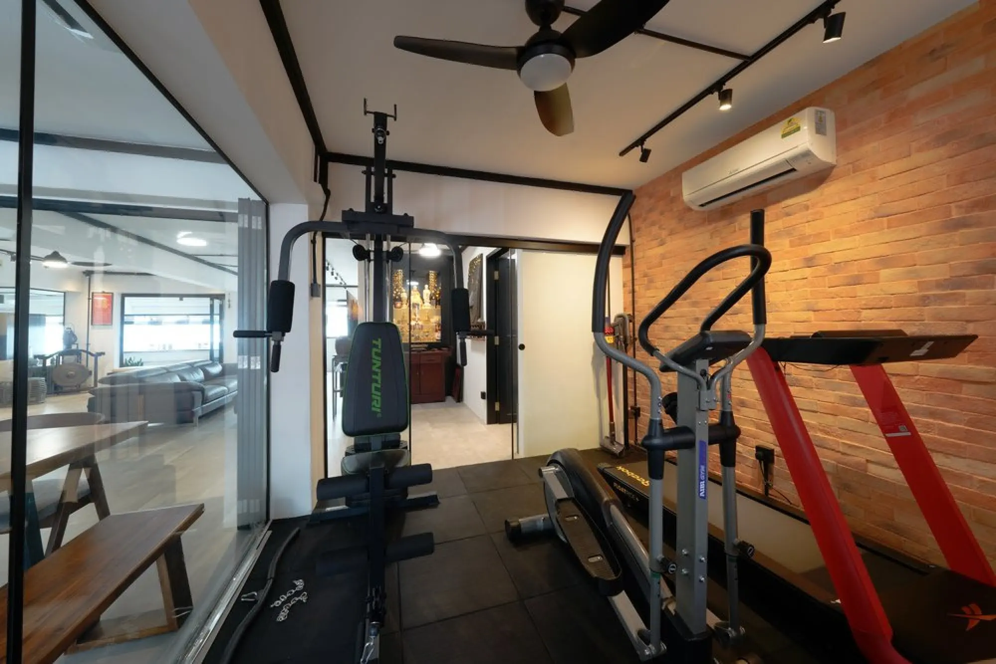 Ngieng Spatial Design - Industrial / Raw - Gym Area - Resale HDB - $180,000