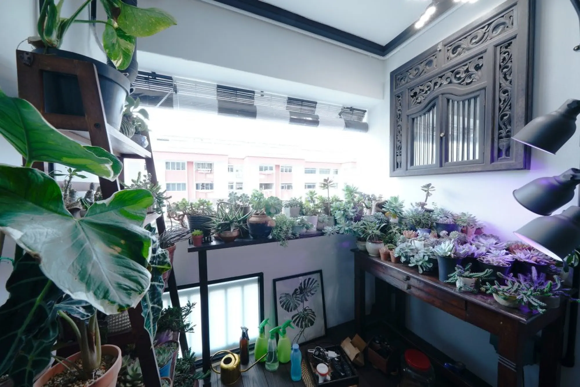 Ngieng Spatial Design - Industrial / Raw - Balcony Area - Resale HDB - $180,000
