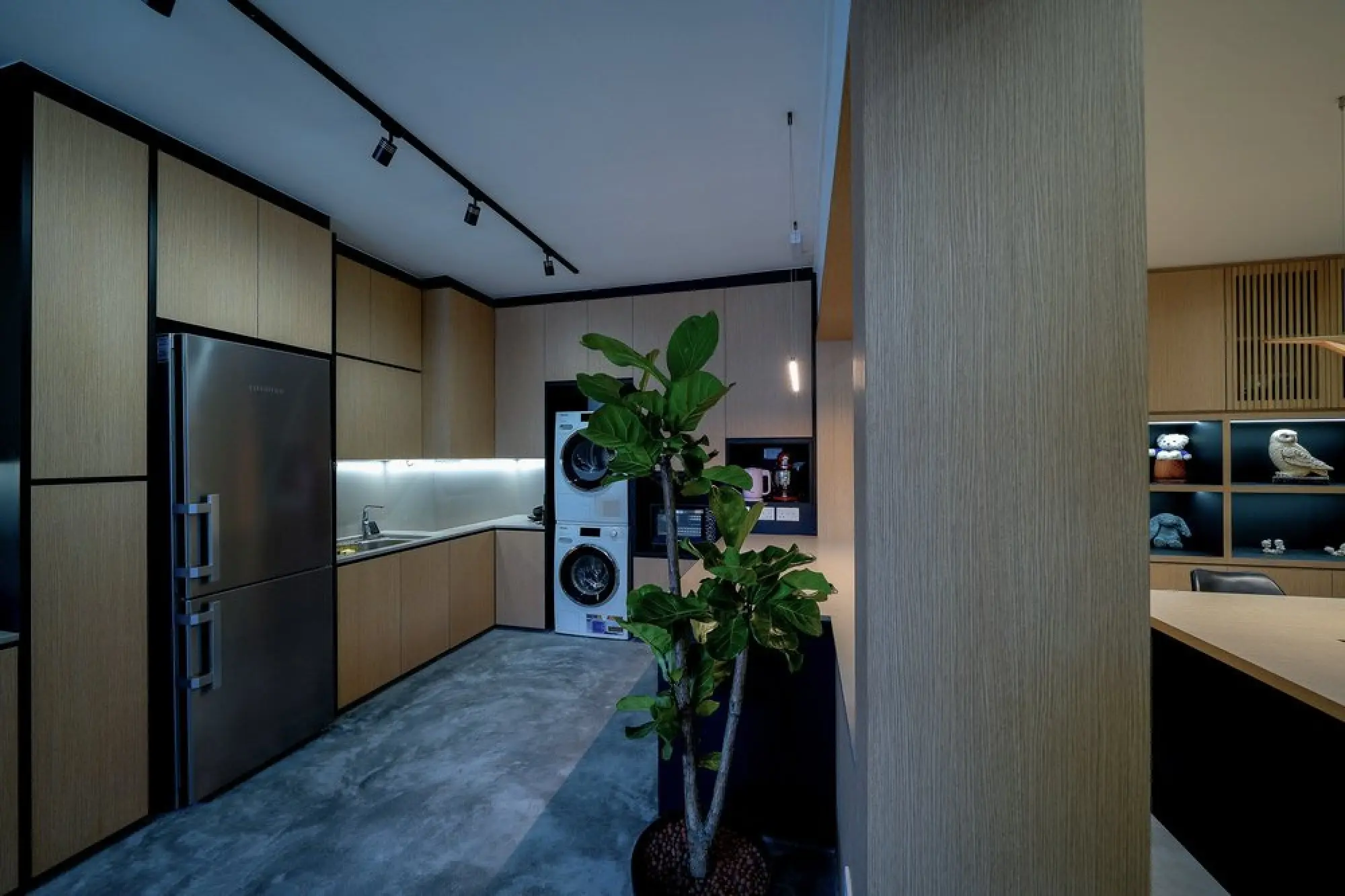 Ngieng Spatial Design - Industrial / Raw - Kitchen Area - Resale HDB - $120,000